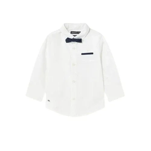 Mayoral 1417/1517/1115 Baby Boy's Linen Blazer, Long Sleeve Shirt & Dress Pant Set 3PC