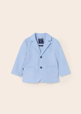 Mayoral 1417/1517/1115 Baby Boy's Linen Blazer, LS Shirt & Dress Pant Set 3PC/