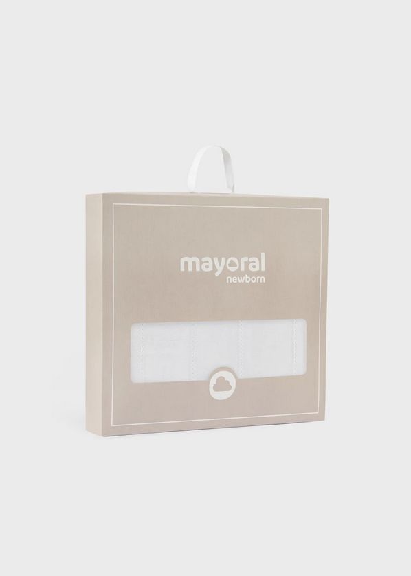 Mayoral 9019 Baby Unisex Knit Blanket – Blanco