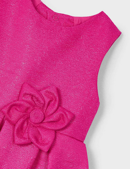 Mayoral 3919 Girl’s Dress w/ Flower