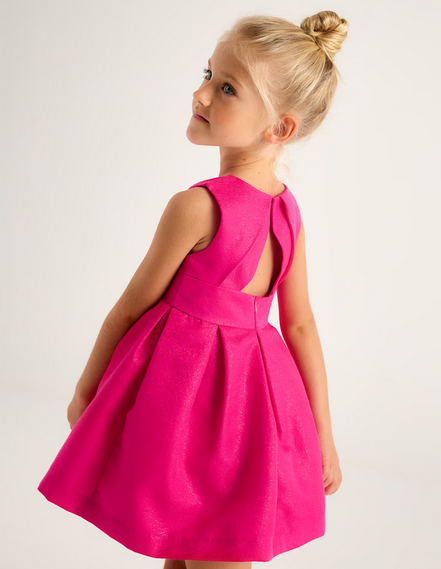 Mayoral 3919 Girl’s Dress w/ Flower