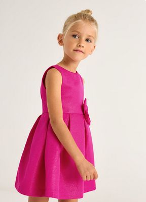 Mayoral 3919 Girl’s Dress w/ Flower