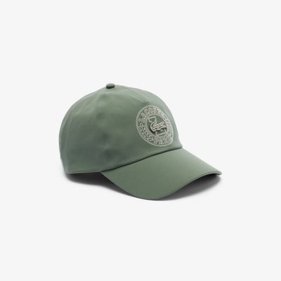 Lacoste RK9457 52 Men’s Logo Cap – Green