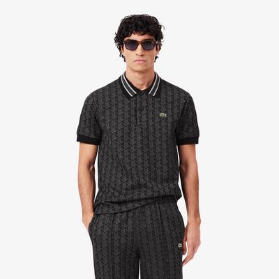 Lacoste DH1417 51 Men’s Short Sleeve Graphic Polo