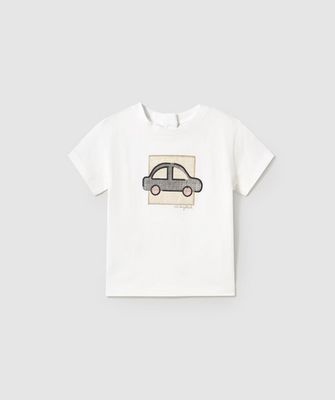 Mayoral 1052/1240 Baby Boy's Car Top & Short 2PC/