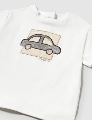 Mayoral 1052/1240 Baby Boy's Car Top & Short 2PC/
