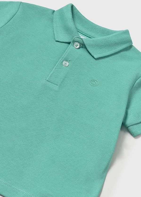 Mayoral 102 Baby Boy's Basic Short Sleeve Polo – Lago