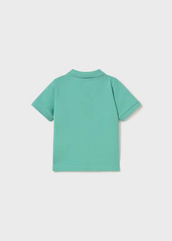 Mayoral 102 Baby Boy's Basic Short Sleeve Polo – Lago