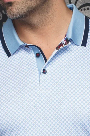Au Noir FAIRMONT Men’s Printed Polo