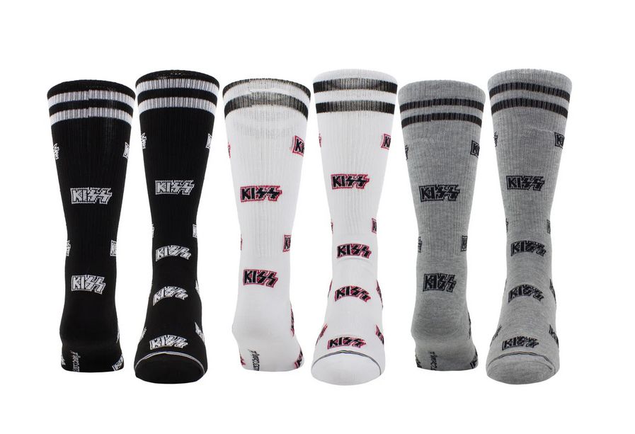 Perri's KSE370-088-O-M Men's Gift Box Socks 3PC – Kiss