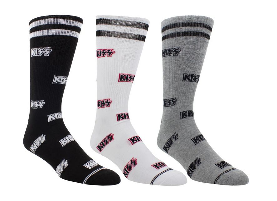 Perri's KSE370-088-O-M Men's Gift Box Socks 3PC – Kiss
