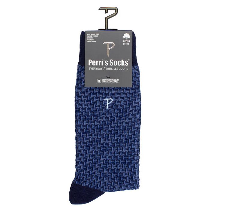 Perri's EDC101 Men's Knit Crew Socks