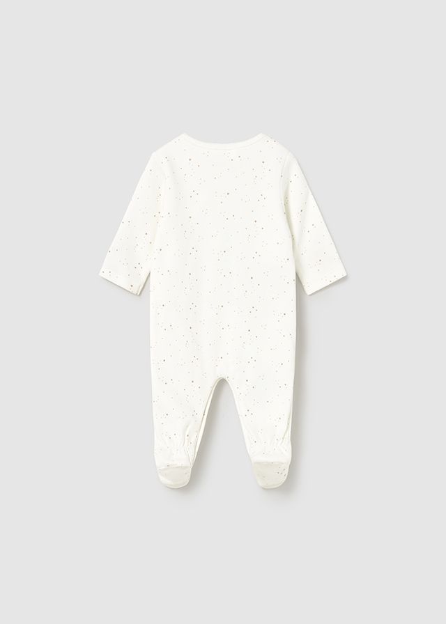 Mayoral 2703 Baby Girl's Long Sleeve Footie Onesie