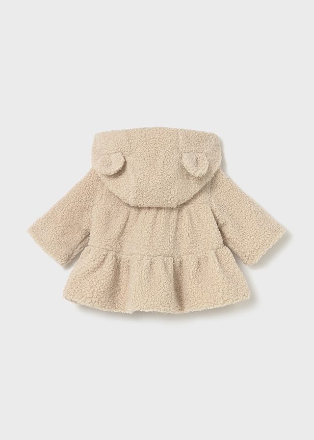 Mayoral 2413 Baby Girl's Long Sleeve Zip Sweater Dress – Cereal