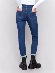 Charlie B C5347Y/293B Women's Drawstring Jeggings