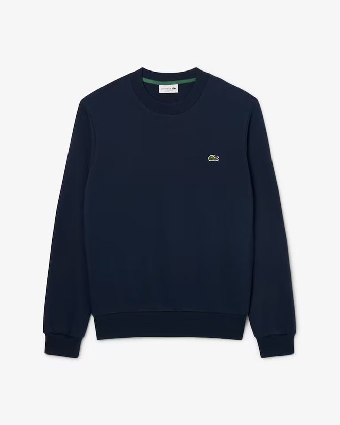 Lacoste SH9801-51 Men's Long Sleeve Classic Fit Fleece Sweatshirt