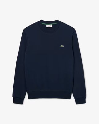 Lacoste SH9801-51 Men's LS Classic Fit Fleece Sweatshirt/