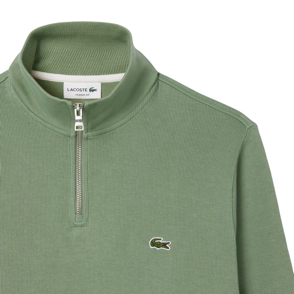 Lacoste SH1927-52 Men’s Zip-Up High-Neck Sweatshirt