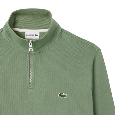 Lacoste SH1927-52 Men’s Zip-Up High-Neck Sweatshirt/