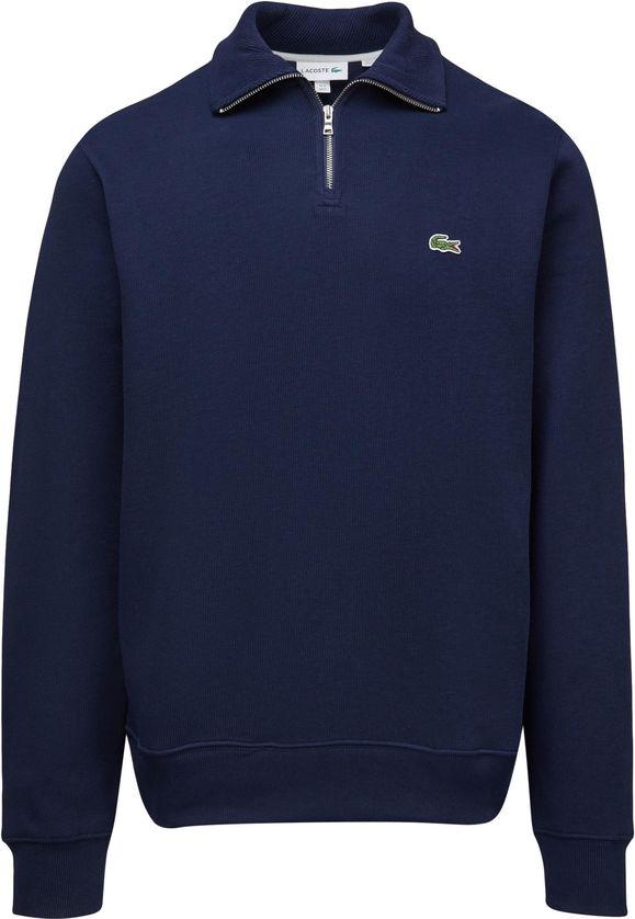 Lacoste SH1927-52 Men’s Zip-Up High-Neck Sweatshirt