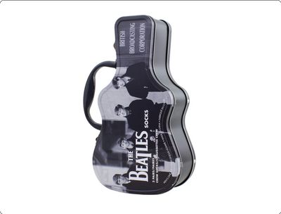 Perri's BTF170-001 Men's Guitar Tin Socks-3 Pack Set – The Beatles 7-12