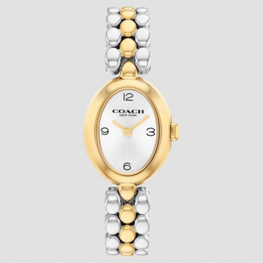 Coach 14000128 Women's Sammy Two-Tone Watch & Link Bracelet Gift Set