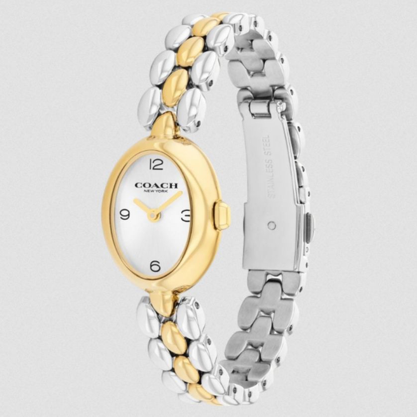 Coach 14000128 Women's Sammy Two-Tone Watch & Link Bracelet Gift Set