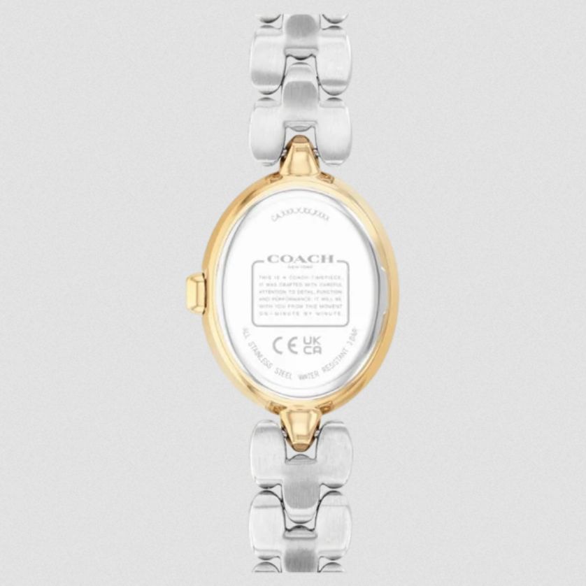 Coach 14000128 Women's Sammy Two-Tone Watch & Link Bracelet Gift Set