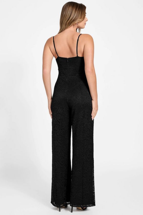 Guess W5BD1AKB7V2 Women's Chloe Lace Jumpsuit