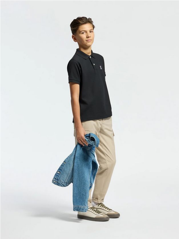 Psycho Bunny B0K001CRPC Boy’s S/s Classic Polo