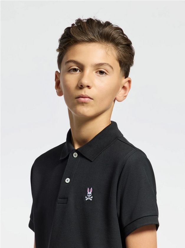 Psycho Bunny B0K001CRPC Boy’s S/s Classic Polo