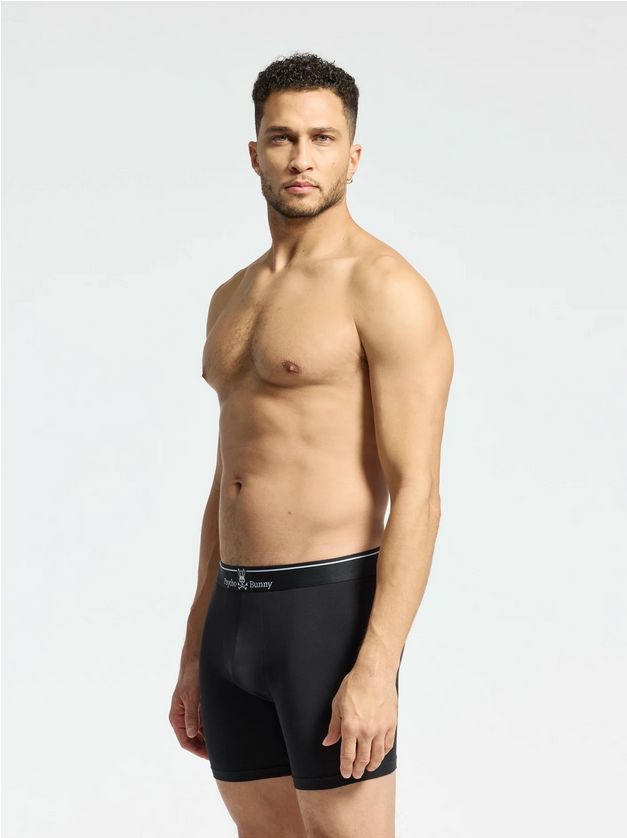 Psycho Bunny B6V906ARCM Men’s 2 Pack Boxer Briefs