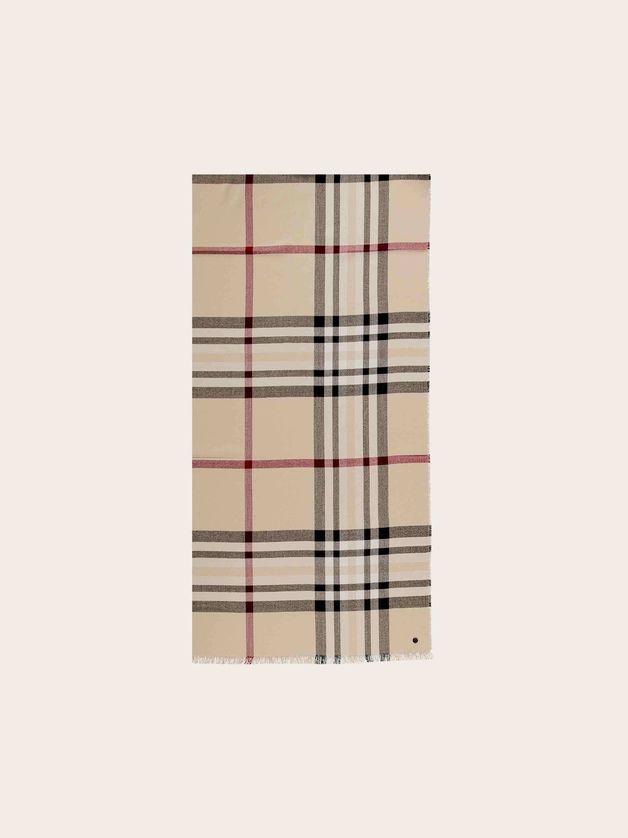 FRAAS 631114 Women’s OS Lightweight Plaid Wrap Scarf