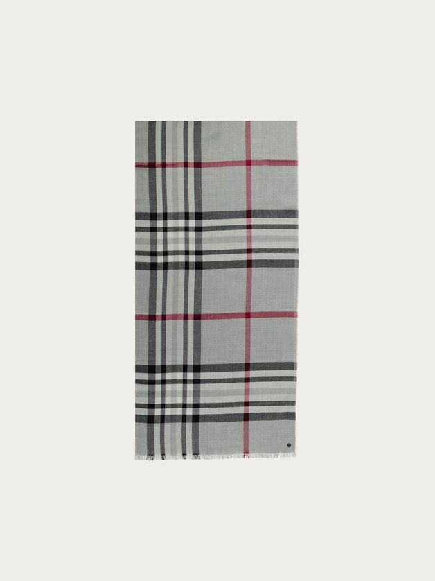 FRAAS 631114 Women’s OS Lightweight Plaid Wrap Scarf