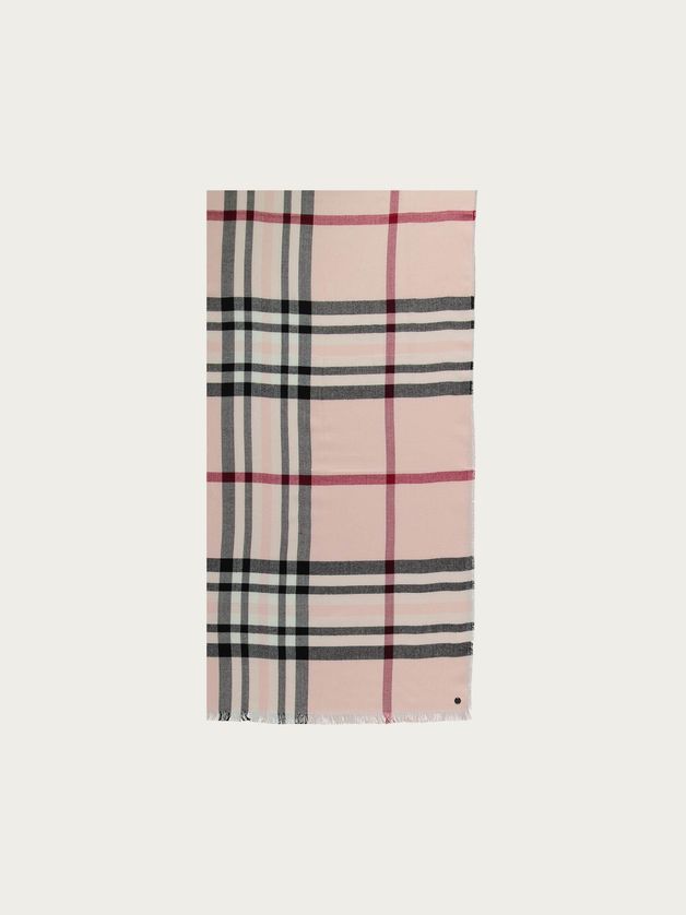 FRAAS 631114 Women’s OS Lightweight Plaid Wrap Scarf