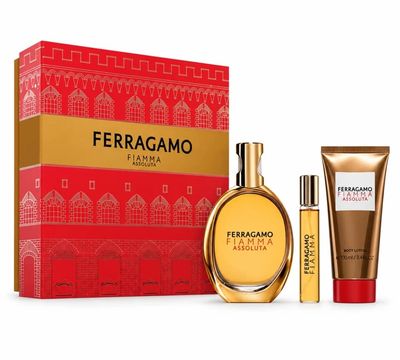 Ferragamo JFE41548B- FIAMMA Women's Eau De Parfum 3pc Box Set