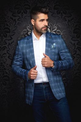 Au Noir RITCHSON Men's Extendable Blazer/