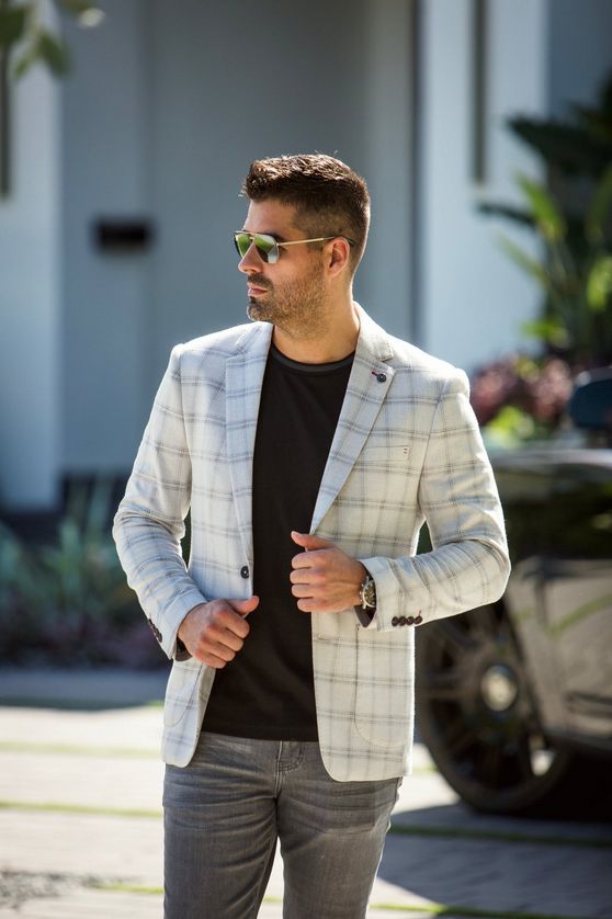 Au Noir RITCHSON Men's Extendable Blazer