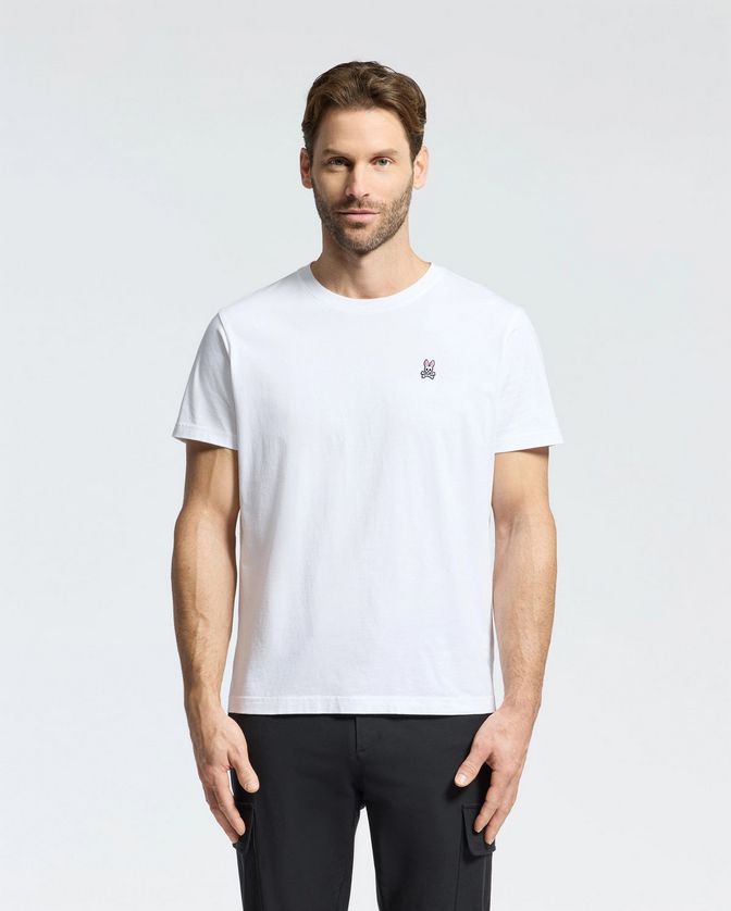 Psycho Bunny B6U014CRPC Men’s Classic Crew Neck Tee