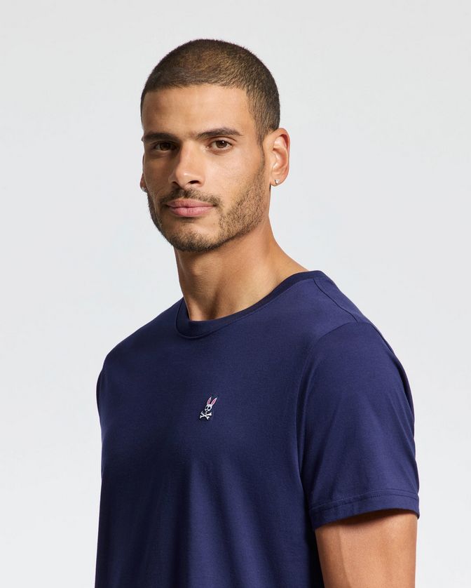 Psycho Bunny B6U014CRPC Men’s Classic Crew Neck Tee