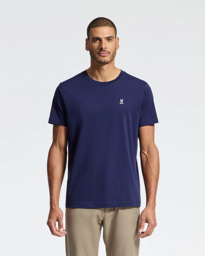 Psycho Bunny B6U014CRPC Men’s Classic Crew Neck Tee