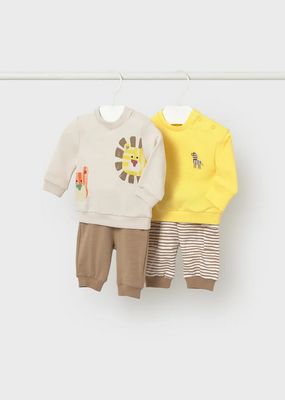Mayoral 1628 Baby Boy's Top & Bottom Knit Set