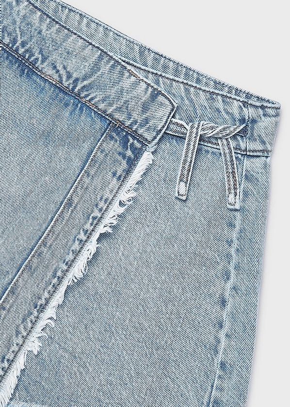 Mayoral 6903 Girl's Denim Skorts