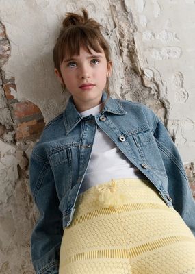 Mayoral 6406 Girl's Jean Jacket/