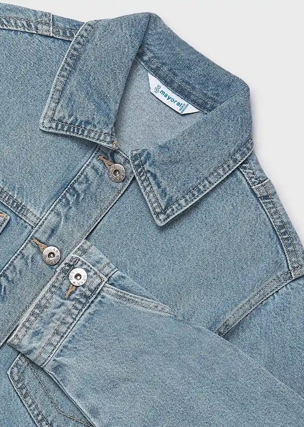 Mayoral 6406 Girl's Jean Jacket
