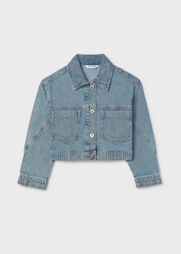 Mayoral 6406 Girl's Jean Jacket