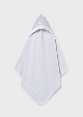 Mayoral 9117 Baby's Hooded Goose Towel/PLATA