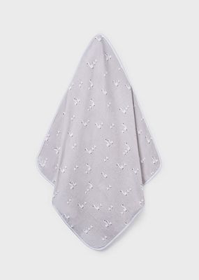 Mayoral 9117 Baby's Hooded Goose Towel/PLATA