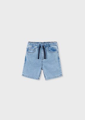 Mayoral 3210 Boy's Youth Denim Bermuda Jogger – Oscuro