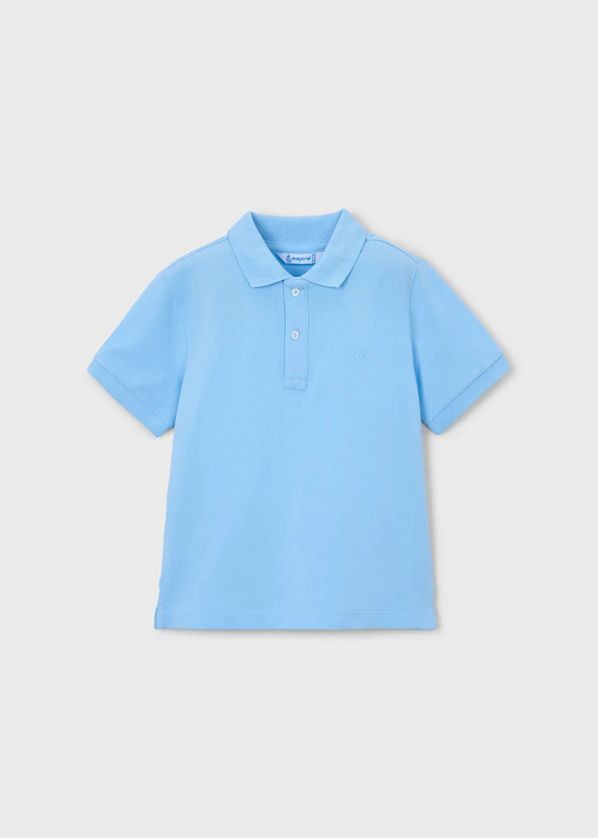 Mayoral 150 Boy's Junior Short Sleeve Solid Polo
